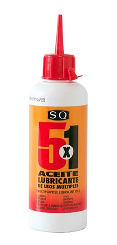 Imagen 1 de 5 de 5x1 Aceite Lubricante  De Usos Múltiples Sq, 115cc