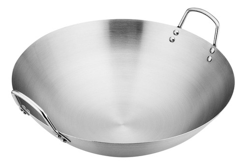 Wok Binaural Wok Tradicional De Acero Wok Binaural, 30 Cm