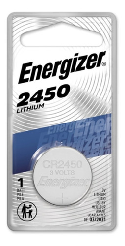 Pila Tipo Boton Cr2450 Energizer