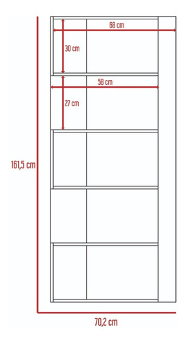 Rack Tv 65 + Biblioteca Cubo Nomik - Wengue / Duna