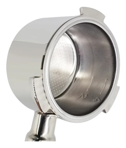 Filtro De 51mm Acero Inox P/4 Tazas Cafeteras Krups Delonghi