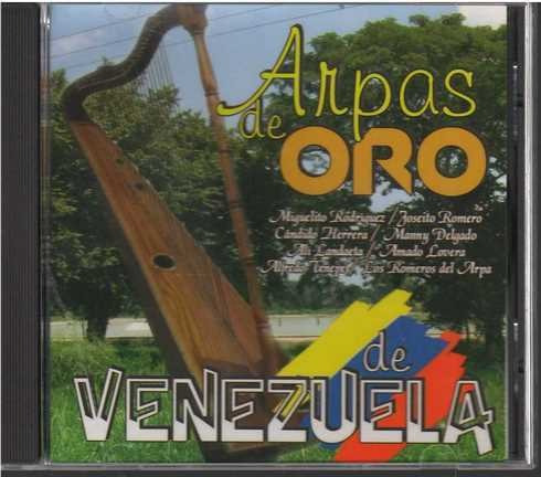 Cd - Arpas De Oro De Venezuela / Varios - Original Y Sellado