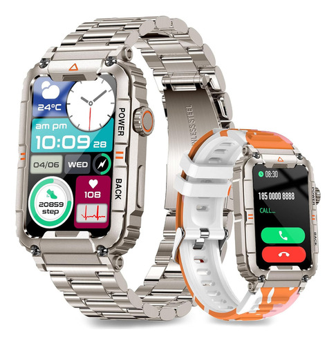 Militar Reloj Inteligente Para Hombre Mujer Smartwatch R