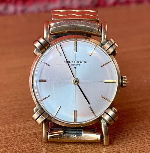 Precioso Antiguo Reloj Baume Mercier Geneve Mecánico Cuerda