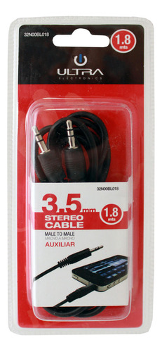 Cable Auxiliar 1,80 Metros En Blister