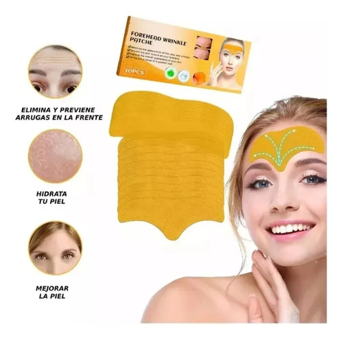 1 Pack Parches Antiarrugas Clarité Faciales Colágeno 10 Pcsa