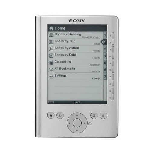 E-Reader  Sony PRS-300 con pantalla de 5"