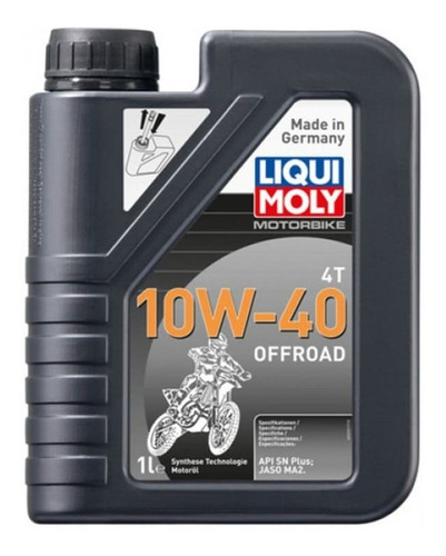 Aceite De Moto 4t 10w40 Offroad Sintetico Hc Ma2 1l Lm3055