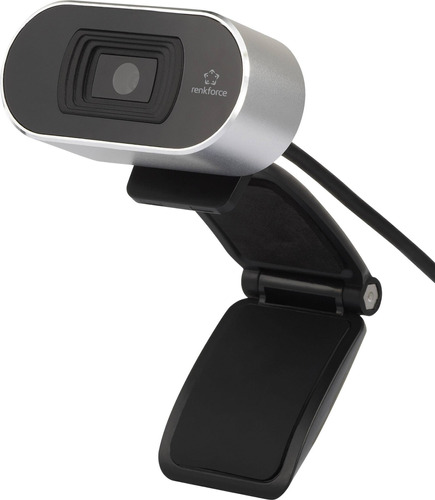 Webcam Renkforce Full Hd 1080p Usb Rf-wc1080p Color Negro