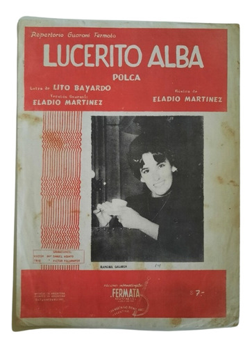 Partitura Lucerito Alba  Polca  Ramona Galarza 