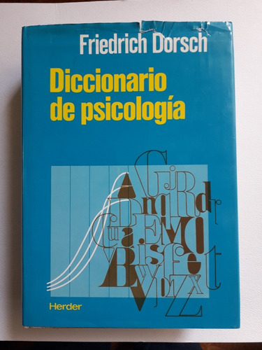 Diccionario De Psicología - Friedrich Dorsch - Herder