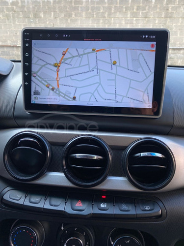 Central Multimidia 9' Fiat Argo Cronos C/ Android + Carplay
