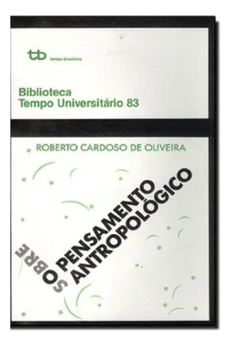 Sobre O Pensamento Antropologico (3ª Edição 2003) Tempo Brasileiro