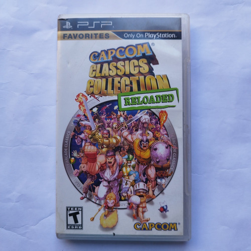 Capcom Classics Collection Reloaded Psp Umd Playstation