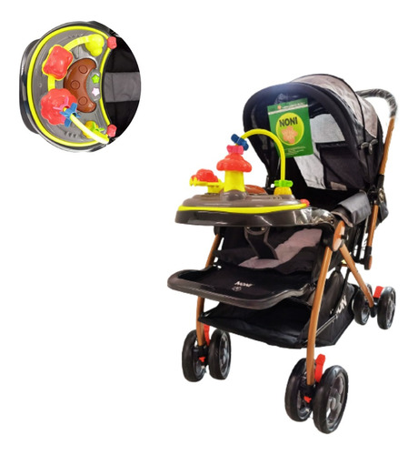 Carriola De Paseo Mango Abatible, Luz Y Sonido, Noni 555 P.