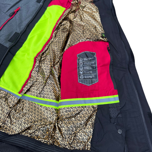 Campera De Nieve Hombre Mujer Unisex Impermeable Abrigada Rojo M Impermeable