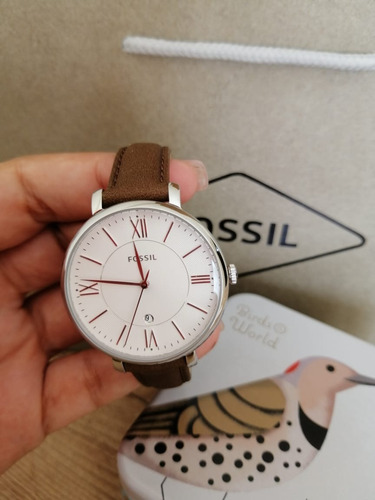 Reloj Fossil Jacqueline Cuero Mujer 100% Original