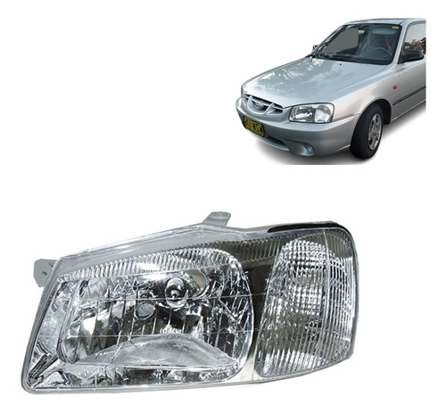 Optico Izquierdo Para Hyundai Accent 2000/2003