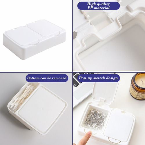 Caja De Almacenamiento Con Forma De V, Incluye Una Pequeña V