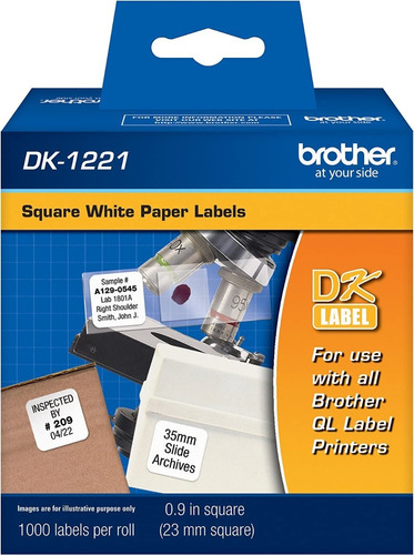 Rollo De Etiquetas Original Brother Dk1221 Ql720 Ql800 Ql820