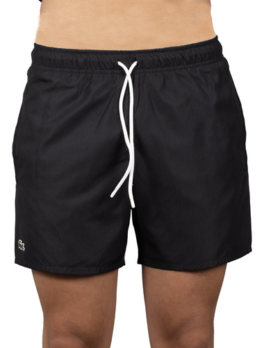 Short De Baño Lacoste Maillot De Brain Hombre Moda Negro