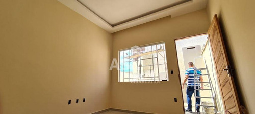 Casa Linear De 02 Dormitórios Proximo Da Rodovia Serramar, Rio Das Ostras - Ca0199