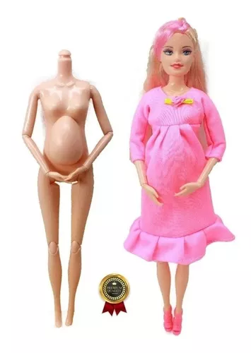 Boneca grávida antiga  Bonecas gravidas, Vestido barbie, Anos 80