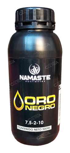 Namaste Oro Negro 500cc Fertilizante De Crecimiento Liquido