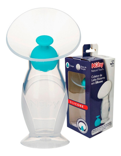 Recolector y extractor de leche materna Nuby Soft Silicone 100%