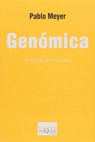 Genomica - Meyer Pablo (libro) - Nuevo