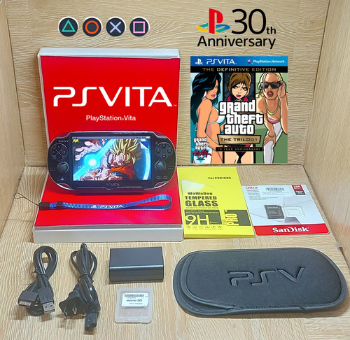 Sony Ps Vita Oled 256gb Edicion Call Of Duty Con Juegos Negro