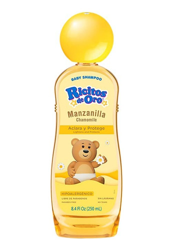 Shampoo Para Bebes Niños Sin Lágrimas 400ml Hipoalergénico