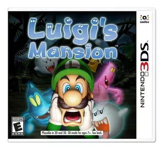 Luigi's Mansion - Mídia Física Nintendo 3ds