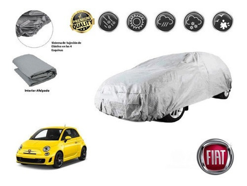 Funda Cubreauto Afelpada Premium Fiat 500 1.4 Turbo 2012