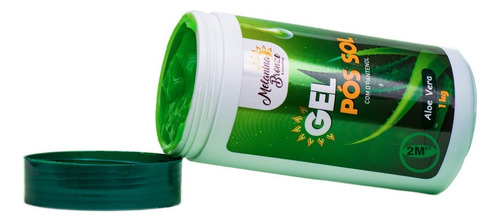 3 Gel Pós Sol Aloe Vera Melanina Bronze 1 Kg Bronzeamento