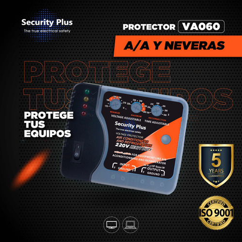 Protector De Voltaje Aires 220 Bornera Security Plus