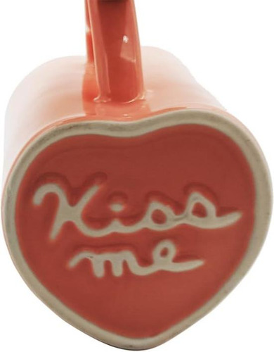 Taza Y Platillo En Forma De Corazón Rosa, Taza De Café De Ce