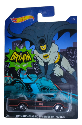 Hot Wheels Batman Batman Classic Tv Series Batmobile 1-6 