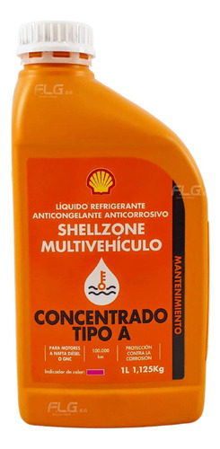Liquido Refrigerante Shellzone 1l Shell L62643