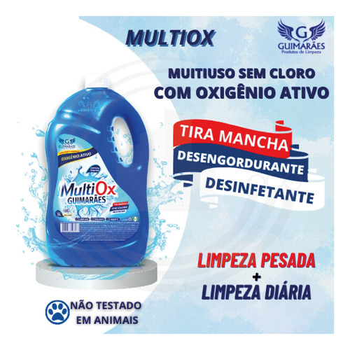 Kit 4un Tira Mofo Limpa Rejunte E Box De Banheiro Multiox 5l
