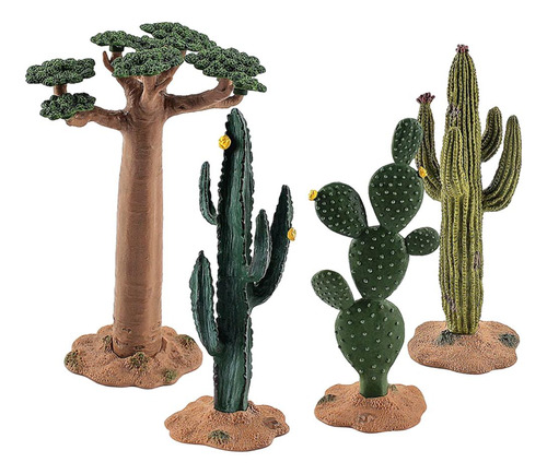 Mini Decoración De Adorno De Juguetes De Plantas Modelo De