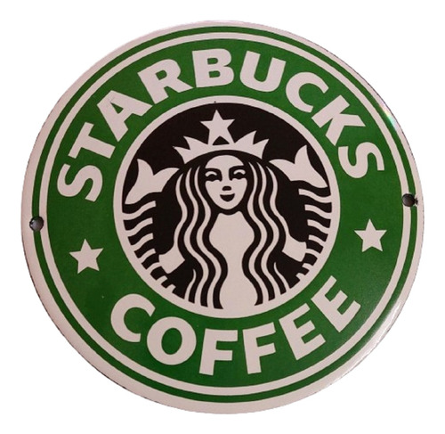 Cartel Enlozado Starbucks - A Pedido_exkarg