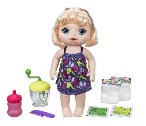 Muñeca Baby Alive Hasbro Bebe Ricas Comiditas