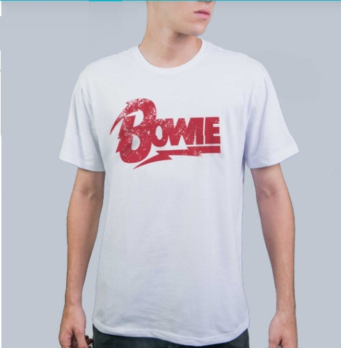 Camiseta - David Bowie - Bowie Raio - Banda Rock