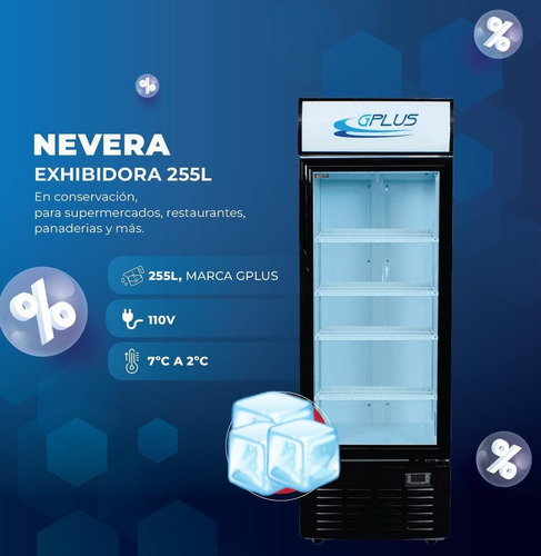 Neveras Exhibidoras Marca Gplus 