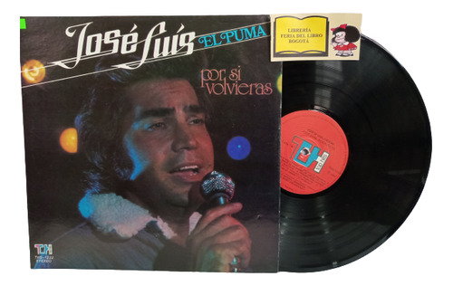 Lp - Acetato - José Luis - El Puma - Por Si Volvieras - 1979