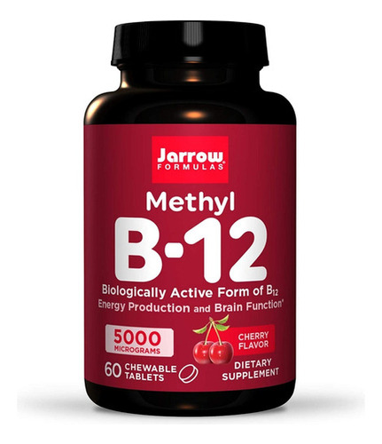 Vitamina B12 Metilcobalamina Cereza 60 Capsulas