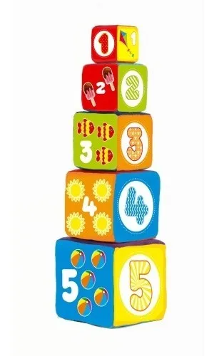Torre De Bloques N meros Juego Did ctico Infantil Beb