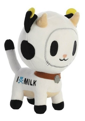 Tij Peluche Moofia Bocconcino Gato Vaca Tokidoki Kawaii 