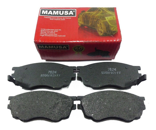 Pastilla Freno Del Mazda 6 Mt2.3 2008 2009 7624 Mam